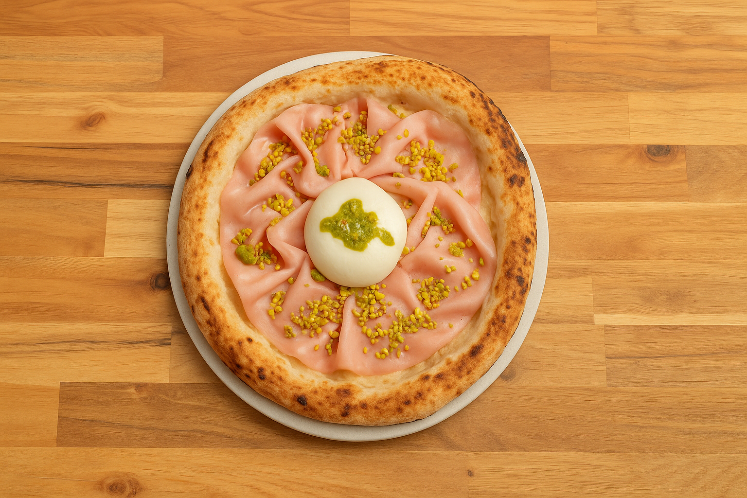 🍕 Pizza du mois de septembre : La Burrata Verde